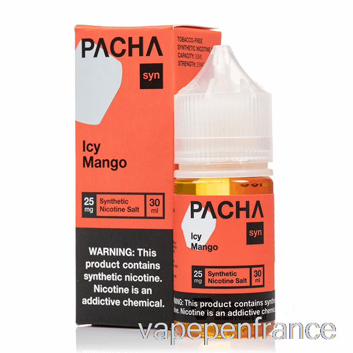 Mangue Glacée - Sels De Pachamama - Stylo Vape 30ml 50mg